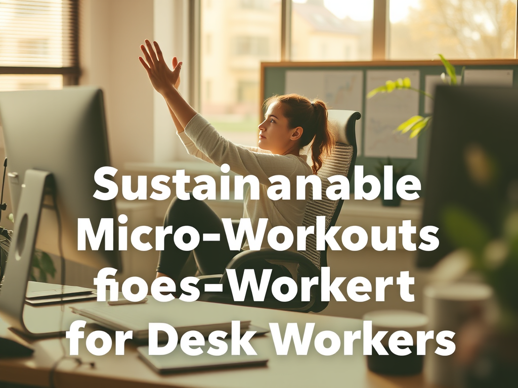 Sustainable Micro-Workouts for Desk Workers: Reclaim Your Energy
