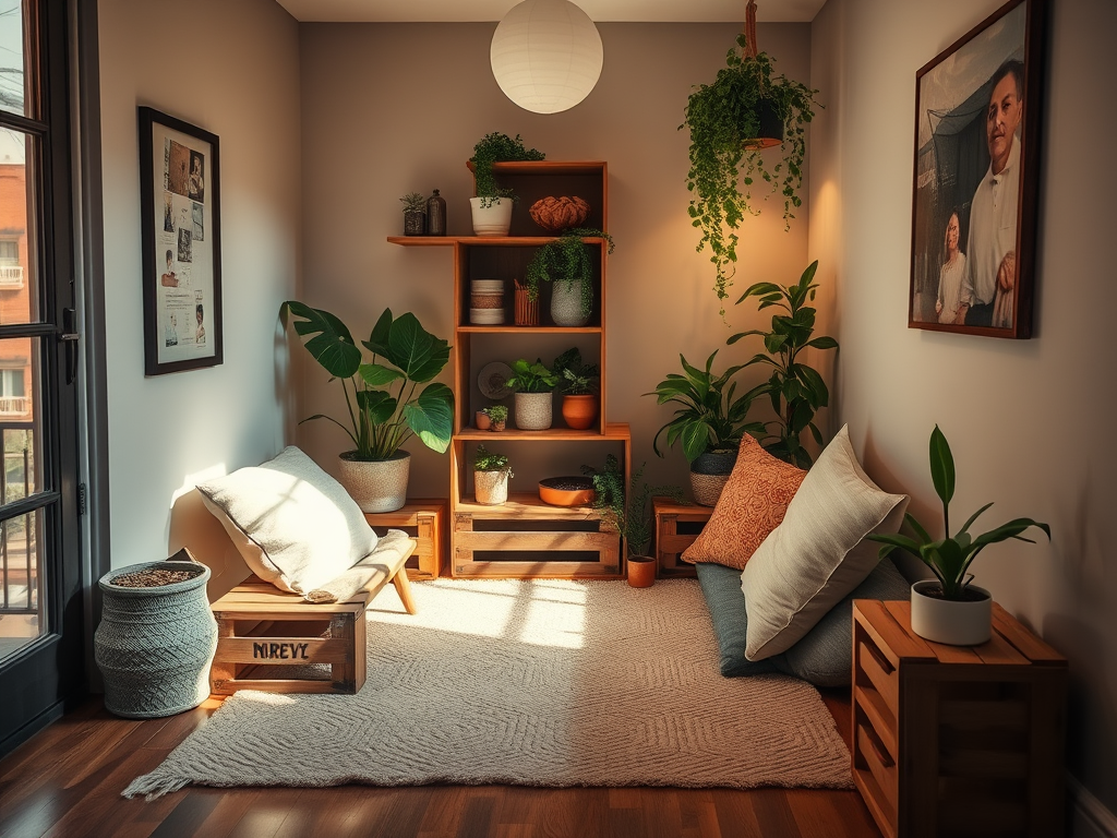 Unlock Calm: Upcycled Meditation Space Ideas for Small Apartments